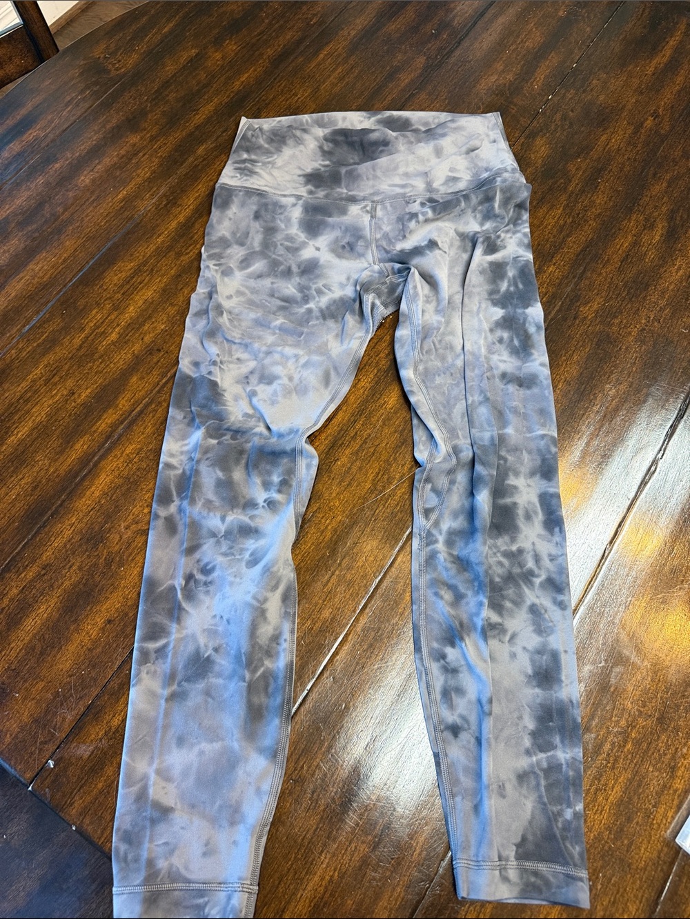 lululemon athletica Gray Tie-Dye Leggings